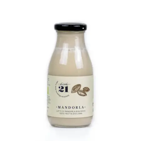 latte di mandorla bio di sicilia